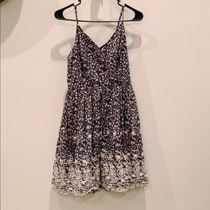 Altar’d State Navy Floral Dress